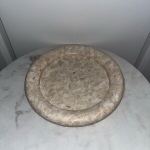 Studio McGee Beige Marble Tray